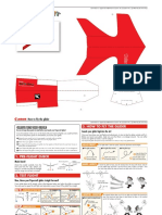 Laminated Paper Airplane 0010660 Pattern