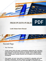 Presupuesto Publico