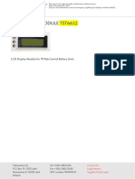 TST6632 LCD Display Module