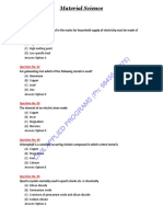 Science (Material Science) MCQs PDF