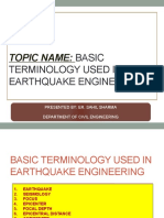Earthquake Engineering Sahilsharma 05aug2020
