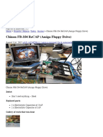 Chinon Fb-354 Recap (Amiga Floppy Drive)