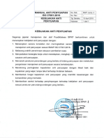 Kebijakan Mutu ISO 37001 PDF