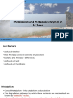Metabolism and Metabolic Enzymes in Archaea