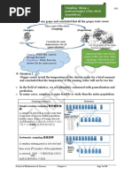 Sampling: Taking A Portion (Sample) of The Whole (Population)