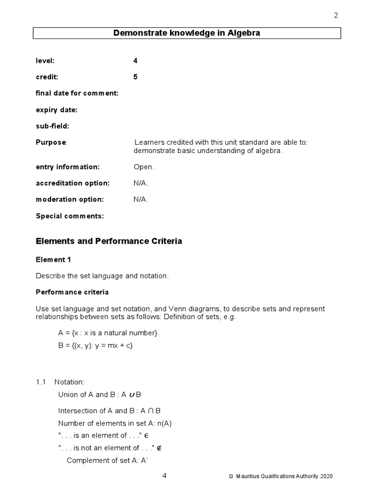 2 A - Additional Maths - 1 - 6 | PDF | Equations | Algebra