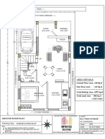 Ground floor plan of a residential building