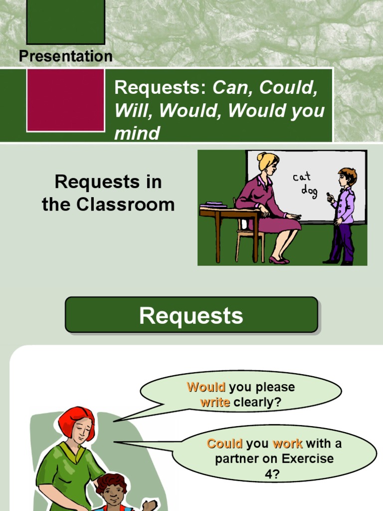 Requests - Presentation 5 | PDF | Language Arts & Discipline