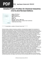 Niir Detailed Project Profiles On Chemical Industries Vol II 2nd Revised Edition PDF