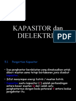 KAPASITOR DAN DIELEKTRIK