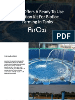 Airoxi Offers A Ready To Use Aeration Kit For Biofloc Farming in Tanks