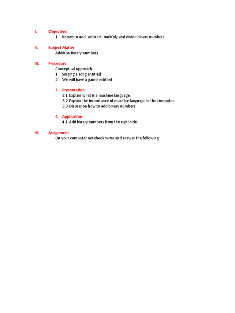 Binary Numbers: Addition & Concepts | PDF | Computers