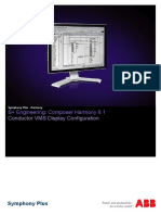 2VAA001838-610 SPlus Engineering Composer Harmony Conductor VMS Display Configuration Manual PDF