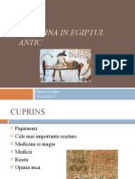 MEDICINA IN EGIPTUL ANTIC - Galca Lisa 9F