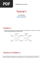 Tutorial 1: DR Avishek Nag