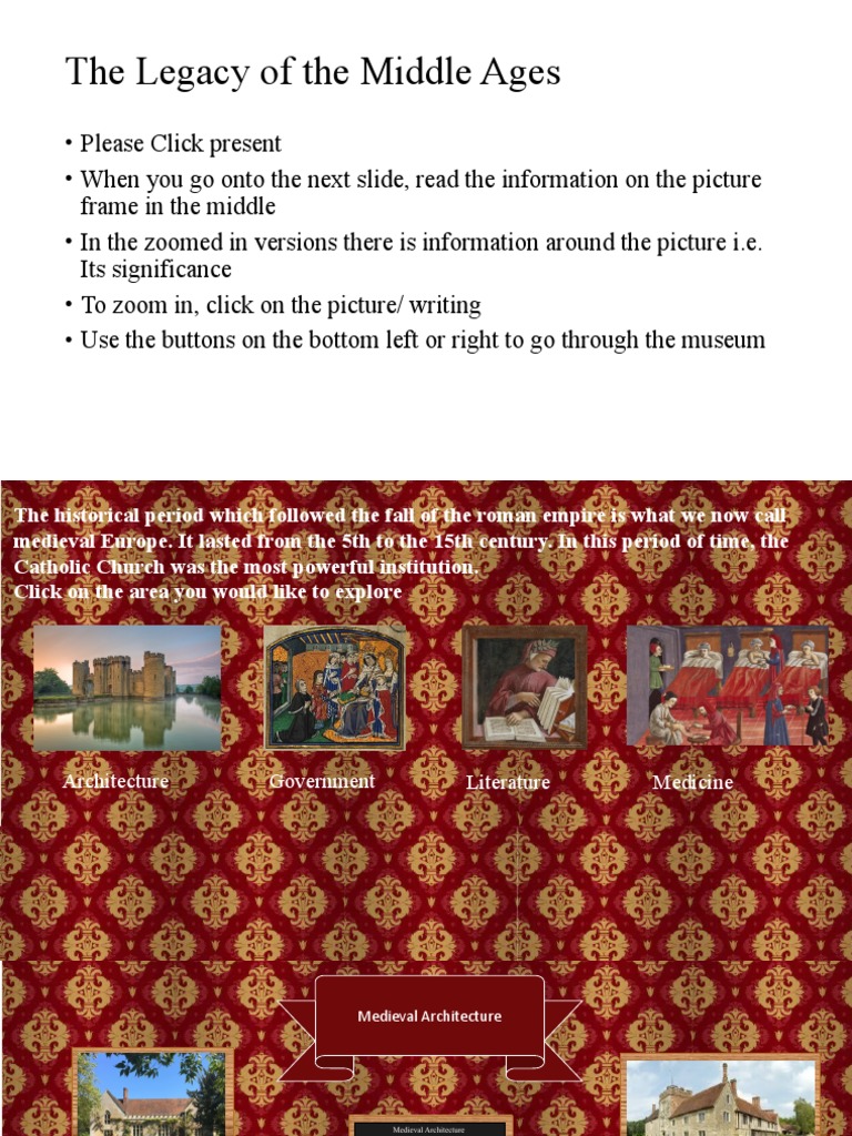 The Legacy of The Middle Ages | PDF | Middle Ages | Poetry
