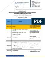 Susunan Acara POPCA Angkatan 30 - PSPA Farmasi UMP - Peserta PDF