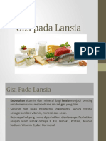 Gizi Pada Lansia