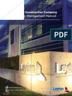 Quality Management Manual: Layton Construction Company