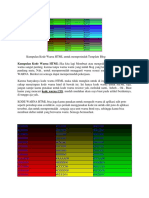 Kumpulan Kode Warna HTML Paling Lengkap