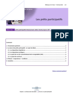 Prêts Participatifs - Document de Référence Banque de France