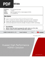 Download 30059076-Huawei-High-Performance-HSPA-Solution-V1-0-20090625-1 by drbiloukos SN47969416 doc pdf