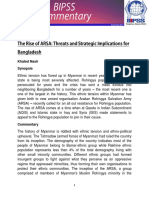 Rohingya Crisis in Myanmar and Rise of ARSA