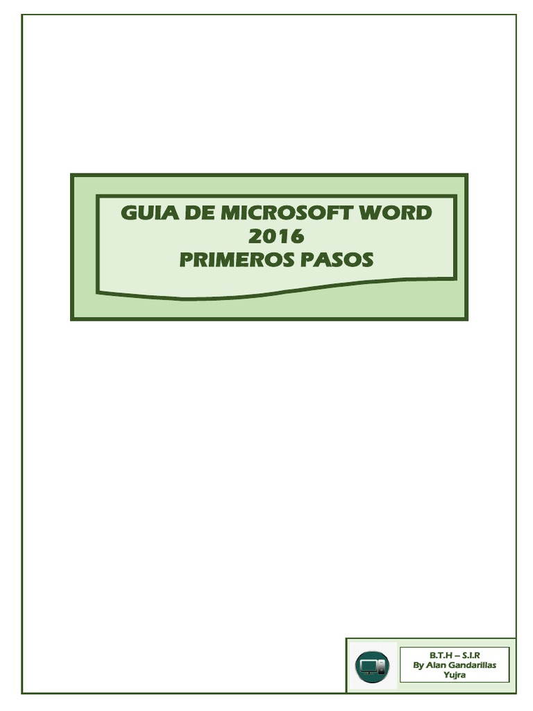 Manual Practico Word PDF | PDF | Archivo de computadora | Microsoft Excel