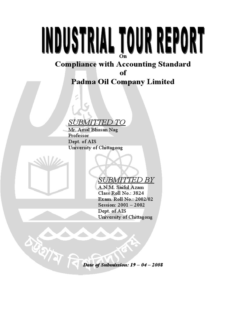 Compliance With Accounting Standard of Padma Oil Company Limited PDF