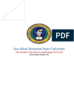 Jose Rizal Memorial State University: The Premier University in Zamboanga Del Norte