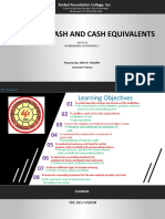 Accounting for Cash and Cash Equivalents