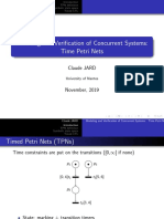 Modeling and Verification of Concurrent Systems: Time Petri Nets