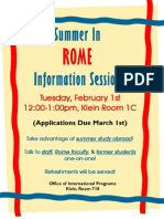 Summer in Summer in Summer in Summer in Information Session Information Session Information Session Information Session