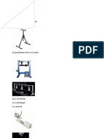 Apparatus (P4) Lists of Apparatus: (I) .A Pair of Simple Roller Support