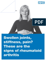 Swollen Joints, Stiffness, Pain? These Are The Signs of Rheumatoid Arthritis