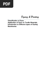 Download Textile Dyeing - Theory of Dyeing  Classification of Dyes by P Lakshmanakanth SN47970032 doc pdf