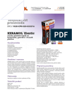 Keramol Elastic Tehnicki List SRB