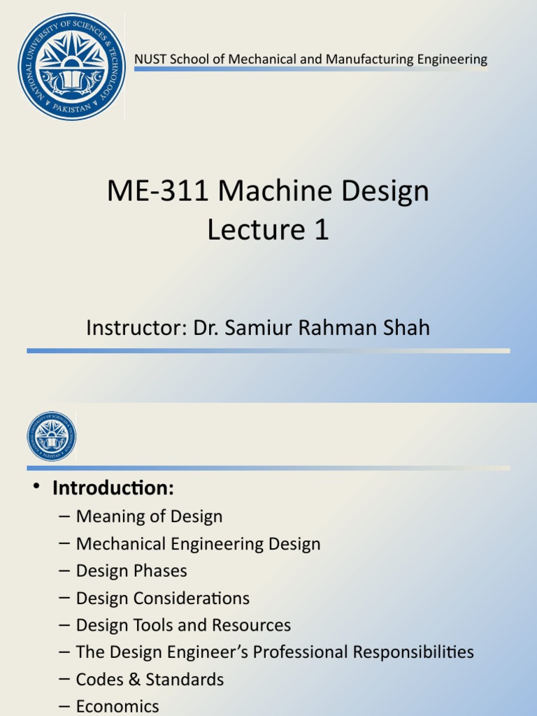 Introduction to Machine Design | PDF | Strength Of Materials ...