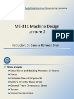 ME-311 Machine Design - Lecture 2