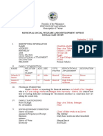 Municipal Social Welfare Office Case Study