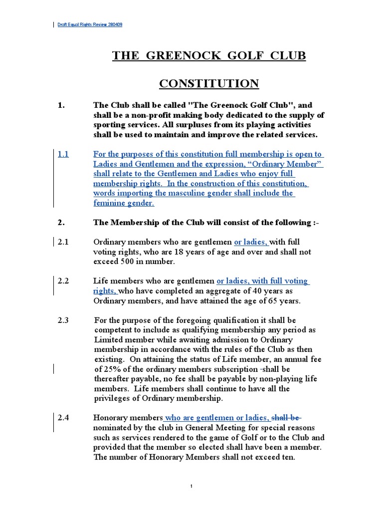 Constitution - Equal Rights Review 010509 | PDF | Suffrage | Elections