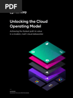 Unlocking The Cloud Operating Model: Achieving The Fastest Path To Value in A Modern, Multi-Cloud Datacenter