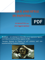 Technique and Style in Painting: Humanities 100