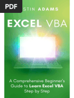 Excel VBA A Comprehensive Beginners Guide