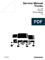 Service Manual Trucks: Wiring Diagram FE