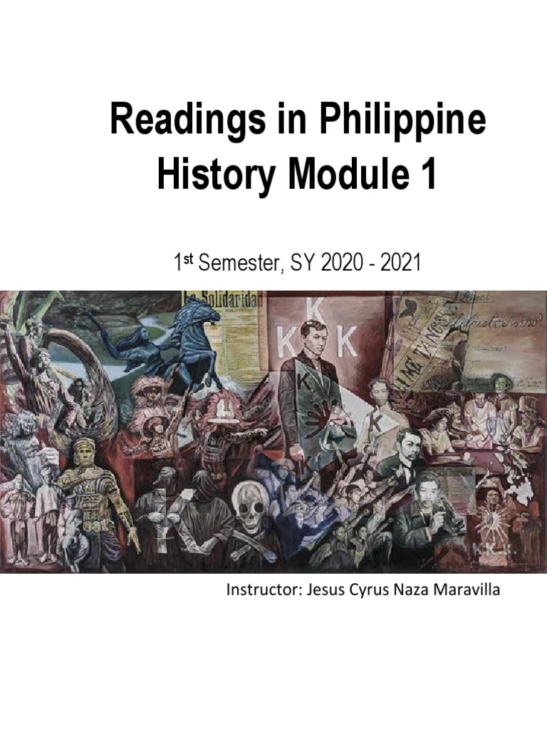Readings in Philippine History Module 1 | PDF | Social Science