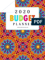 2020 Budget Binder by Shining Mom