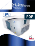 PACH Series Packaged Air Conditioners: (Range 5 TR To 27 TR) Refrigerant - R22