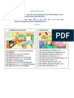 Prepositions of Place: Choose The Right Option True or False