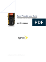 Sonim XP Strike User Manual PDF